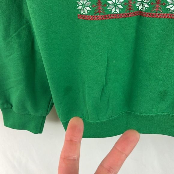 Ya Dingus Mock-ugly-sweater Sweatshirt size XXL - Picture 2 of 8